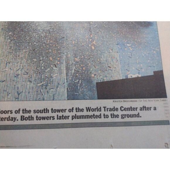 3) September 11, 2001 Ephemera Newspaper, Life Commemorative, Newsweek 9/11 9/12 - Picture 9 of 16